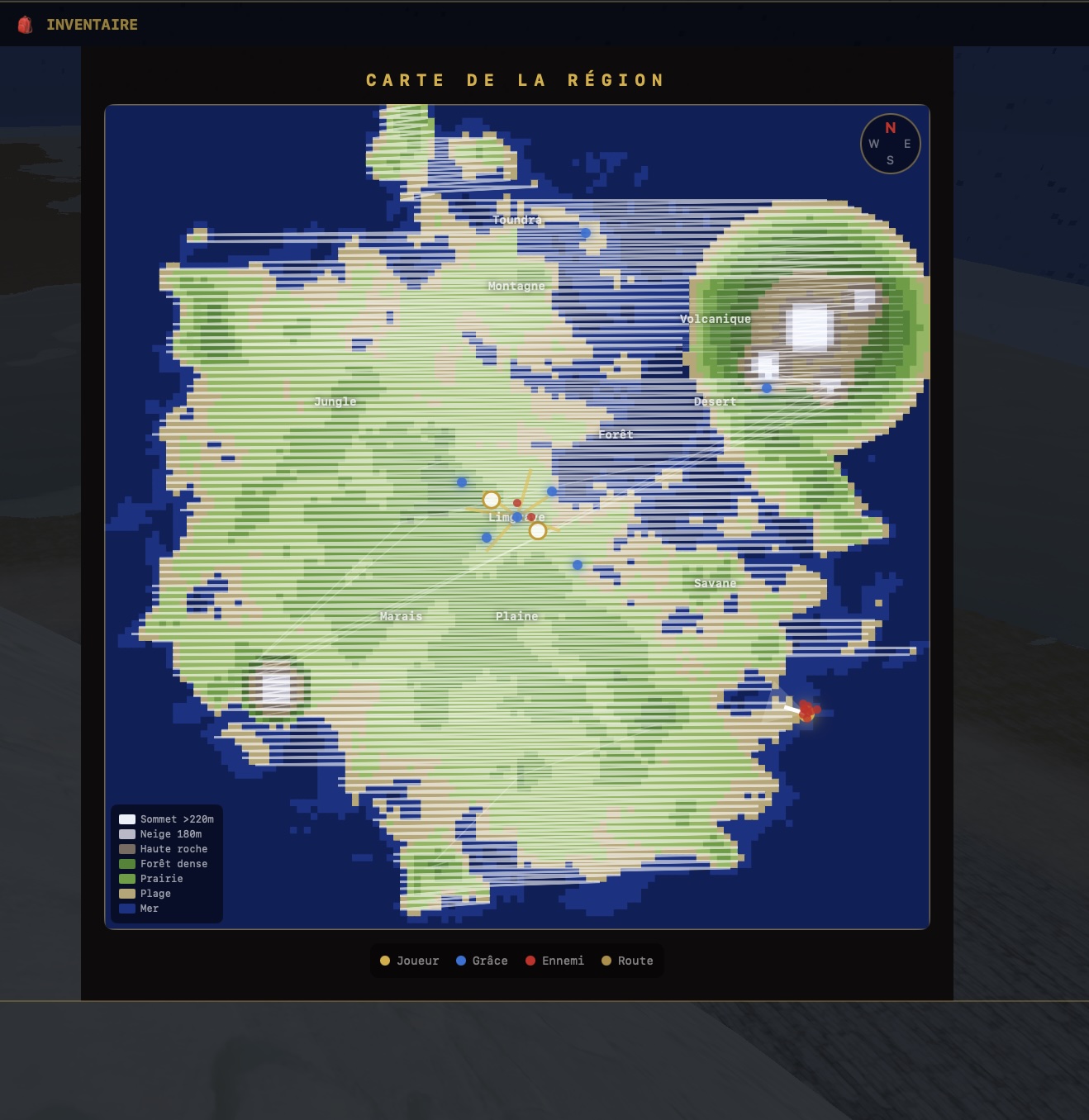 La carte d&rsquo;Eternal Champion